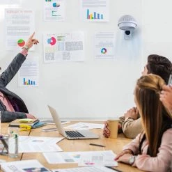 Aoibox 7 in. White Wall Mount 3-Speed Air Circulation Fan with 15-Hours Timer, 60° Oscillation and Remote Control -Fans Shop white wall mounted fans snmx2875 4f 1000