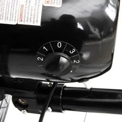 Stanley 24 in. Indoor Yellow High Velocity 3-Speed Switch On Wall Mount Fan -Fans Shop yellow black stanley wall mounted fans st 24w 4f 1000