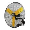 Stanley 24 in. Indoor Yellow High Velocity 3-Speed Switch On Wall Mount Fan
