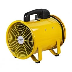 Comfort Zone 8 in. Blower Fan Industrial Utility -Fans Shop yellow comfort zone blower fans czbu80 66 1000