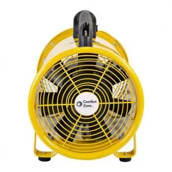 Comfort Zone 8 in. Blower Fan Industrial Utility -Fans Shop yellow comfort zone blower fans czbu80 fa 1000