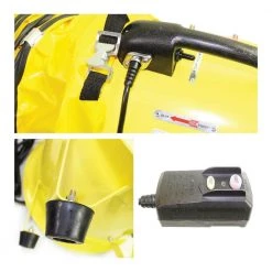 Maxx Air 12 in. High-Velocity Portable Blower and Exhaust Fan with Hose -Fans Shop yellow maxx air blower fans hvhf12comboups 44 1000