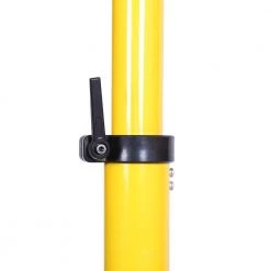 Stanley High Velocity Adjustable-Height 24 in. Oscillating Pedestal Fan -Fans Shop yellow stanley pedestal fans st 24posc 1f 1000