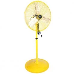 Stanley High Velocity Adjustable-Height 24 in. Oscillating Pedestal Fan